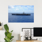 Poster USS Dwight D. Eisenhower (CVN 69) (Bureau à domicile)
