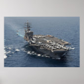 Poster USS Dwight D. Eisenhower (CVN 69) (Devant)