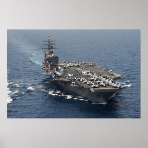 Poster USS Dwight D. Eisenhower (CVN 69)