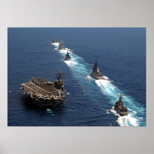 Poster USS Dwight David Eisenhower