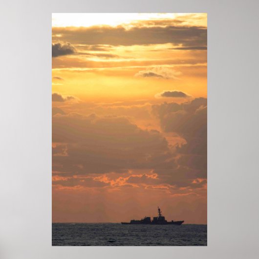 Poster USS Farragut (DDG 99) (Devant)