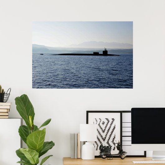 Poster USS Florida (SSGN 728) (Bureau à domicile)