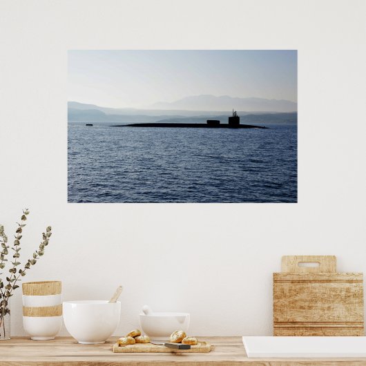 Poster USS Florida (SSGN 728) (Cuisine)