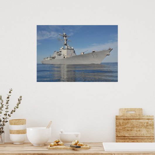 Poster USS Forrest Sherman (DDG 98) (Cuisine)