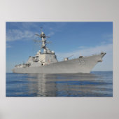Poster USS Forrest Sherman (DDG 98) (Devant)
