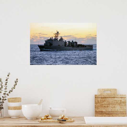 Poster USS Fort McHenry (LSD 43) (Cuisine)
