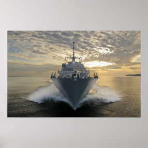 Poster USS Fort Worth (LCS 3)