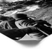 Poster USS Franklin après l'attaque - 1945 (Coin)