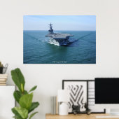 Poster USS George H. W. bush (Bureau à domicile)