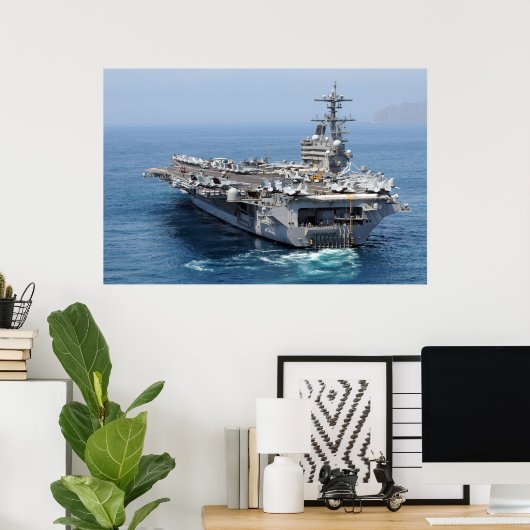 Poster USS George H.W. Bush (CVN 77) (Bureau à domicile)