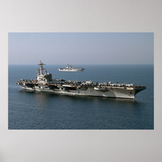 Poster USS George H.W. Bush (CVN 77) (Devant)