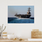 Poster USS George H.W. Bush (CVN 77) (Cuisine)