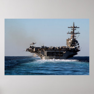Poster USS George H.W. Bush (CVN 77)