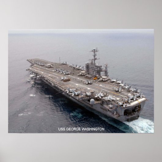 Poster USS George Washington (Devant)