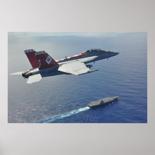 Poster USS George Washington (CVN 73) (Devant)