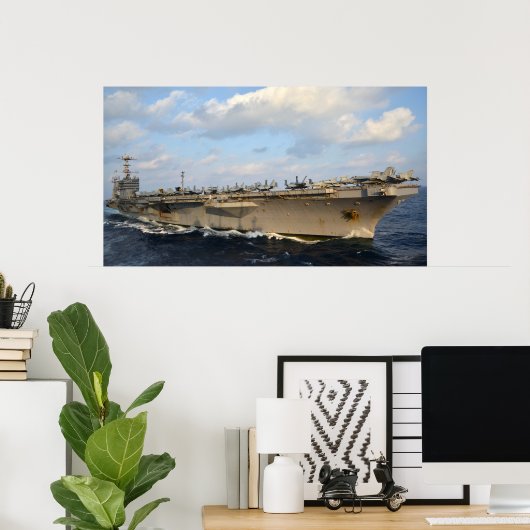 Poster USS George Washington (CVN 73) (Bureau à domicile)