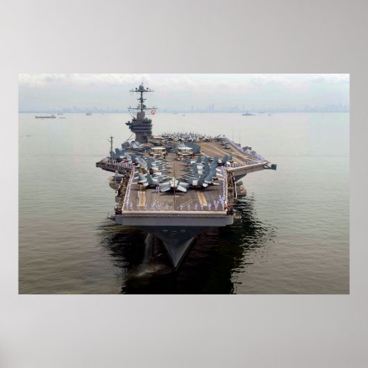 Poster USS George Washington (CVN 73) (Devant)