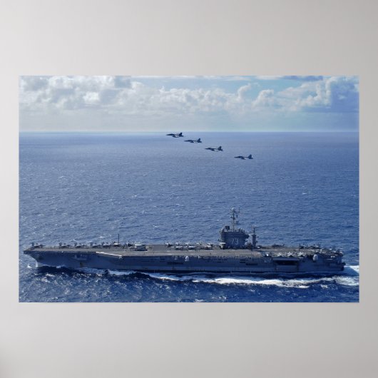 Poster USS George Washington (CVN 73) (Devant)
