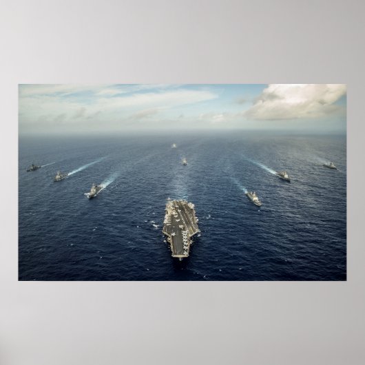 Poster USS George Washington (CVN 73) (Devant)