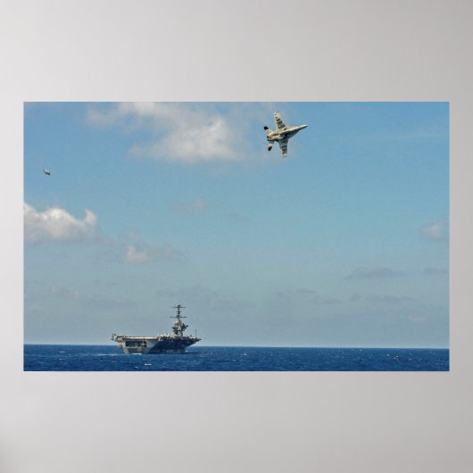 Poster USS George Washington (CVN 73) (Devant)