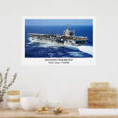 Poster USS George Washington (CVN-73) (Cuisine)