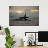 Poster USS Georgia (SSGN 729) (Bureau à domicile)