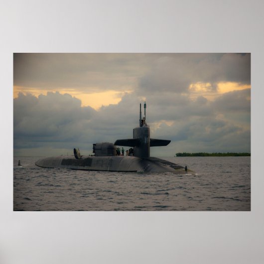 Poster USS Georgia (SSGN 729) (Devant)