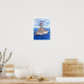 Poster USS Gonzalez (Cuisine)