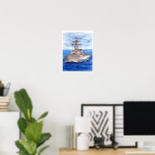 Poster USS Gonzalez (Bureau à domicile)
