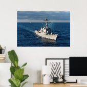 Poster USS Gravely (DDG 107) (Bureau à domicile)