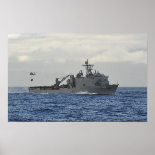 Poster USS Gunston Hall (LSD 44) (Devant)