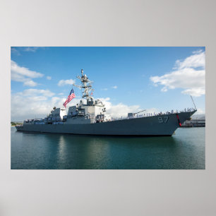 Poster USS Halsey (DDG 97)