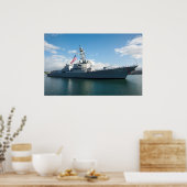 Poster USS Halsey (DDG 97) (Cuisine)