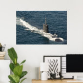 Poster USS Hampton (SSN 767) (Bureau à domicile)