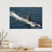 Poster USS Hampton (SSN 767) (Cuisine)