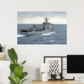 POSTER USS HARPERS FERRY (Bureau à domicile)