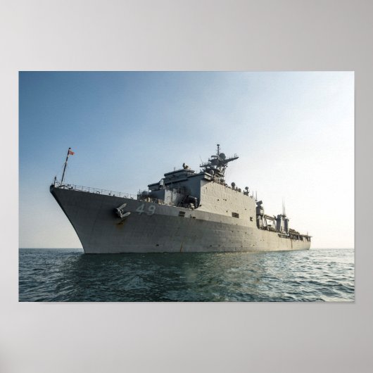 Poster USS Harpers Ferry (LSD 49) (Devant)