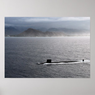 Poster USS Hawaii (SSN 776)