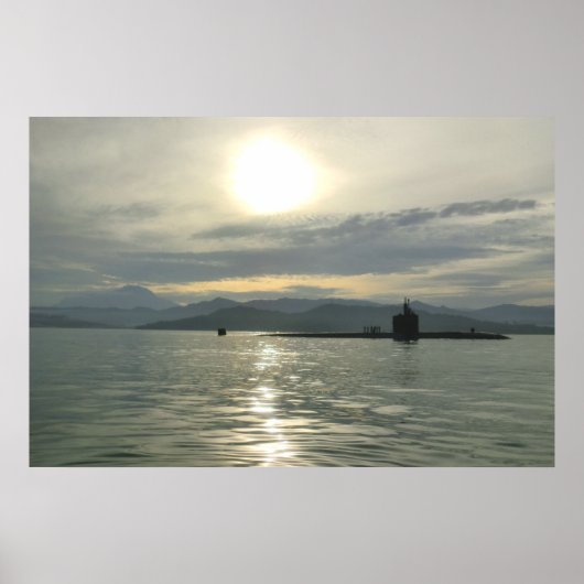 Poster USS Jacksonville (SSN 699) (Devant)