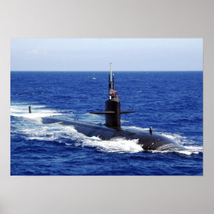 Poster USS Key West (SSN-722)