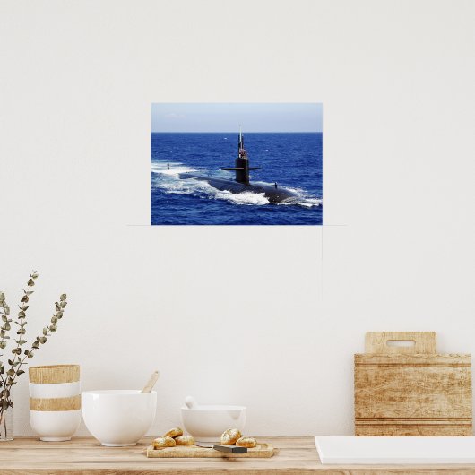 Poster USS Key West (SSN-722) (Cuisine)