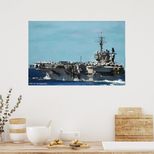 POSTER USS KITTYHAWK (Cuisine)