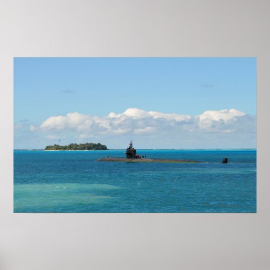 Poster USS La Jolla (SSN 701) (Devant)