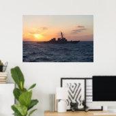 Poster USS Laboon (DDG 58) (Bureau à domicile)