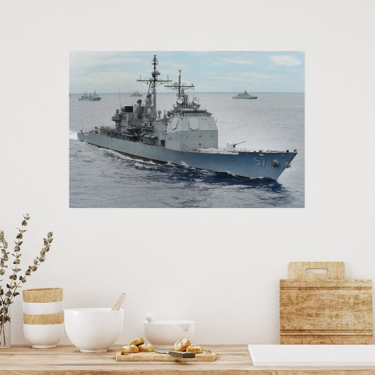 Poster USS Lake Champlain (CG 57) (Cuisine)