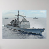 Poster USS Lake Champlain (CG 57) (Devant)