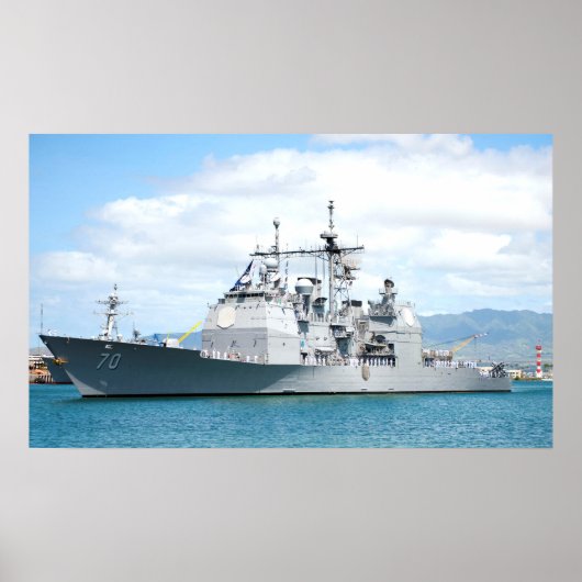 Poster USS Lake Erie (CG 70) (Devant)