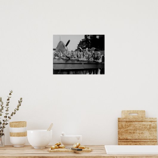 Poster USS Lexington (Cuisine)