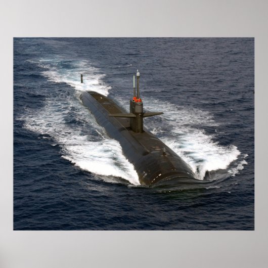 Poster USS Louisville (SSN 724) (Devant)