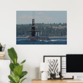 Poster USS Maine (SSBN 741) (Bureau à domicile)